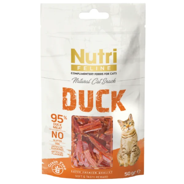 Nutri Feline Ördek Etli Kedi Ödül Maması